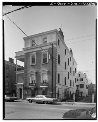 Glover - Sottile House Historic American Engineering Record image. Click for full size.