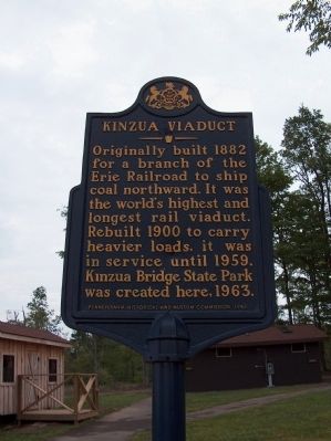 Previous Kinzua Viaduct Marker. Click for full size. Previous Kinzua Viaduct Marker image. Click for full size.