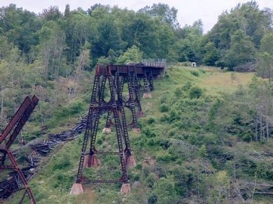 Kinzua Viaduct Marker. Click for full size. Kinzua Viaduct Marker image. Click for full size.