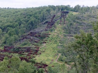 Kinzua Viaduct Marker. Click for full size. Kinzua Viaduct Marker image. Click for full size.