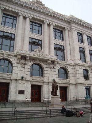 Entrance to the Louisiana State Supreme Court image. Click for full size.