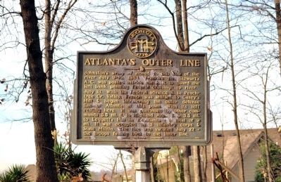 Atlanta's Outer Line Marker. Click for full size. Atlanta's Outer Line Marker image. Click for full size.