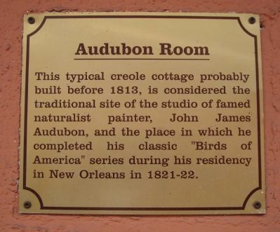 Audubon Room Marker image. Click for full size.