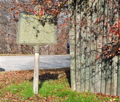 Montgomery's Ferry Marker image. Click for full size.