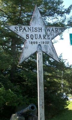 Spanish War Square Marker. Click for full size. Spanish War Square Marker image. Click for full size.