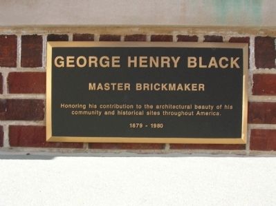 George Henry Black marker. Click for full size. George Henry Black marker image. Click for full size.