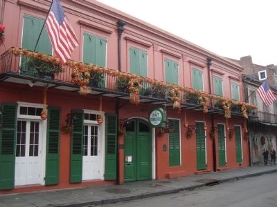 Pat O’Brien’s Marker. Click for full size. Pat O’Brien’s Marker image. Click for full size.