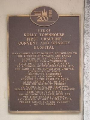 Site of Kolly Townhouse Marker image. Click for full size.