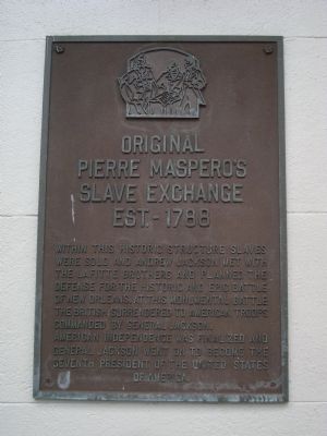 Original Pierre Masperos Slave Exchange Marker image. Click for full size.