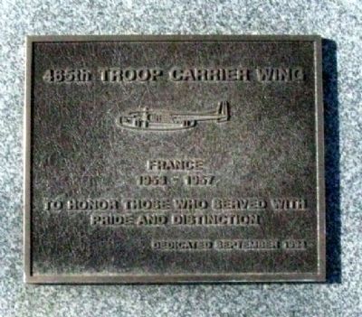 465th Troop Carrier Wing Marker image. Click for full size.