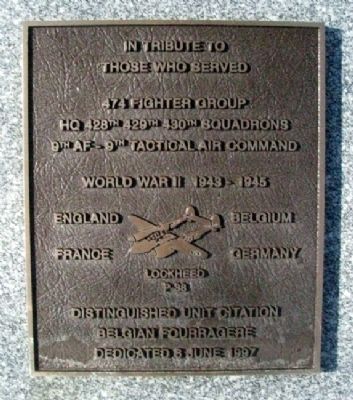 474th Fighter Group Marker image. Click for full size.