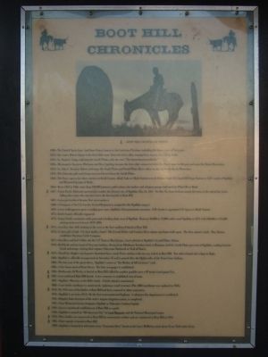 Boot Hill Kiosk - Panel 1. Click for full size. Boot Hill Kiosk - Panel 1 image. Click for full size.