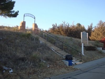The Entrance to Boot Hill. Click for full size. The Entrance to Boot Hill image. Click for full size.