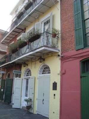 Faulkner House Marker. Click for full size. Faulkner House Marker image. Click for full size.