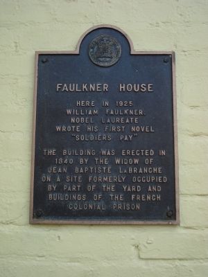 Faulkner House Marker image. Click for full size.