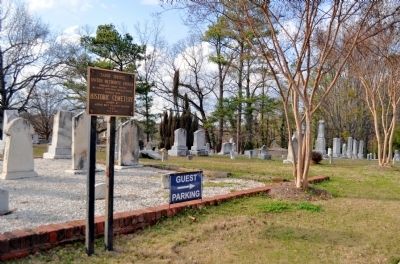 Sandy Springs United Methodist Church Historic Cemetery Marker image. Click for full size.