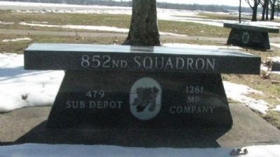 852nd Bomb Squadron Bench image. Click for full size.
