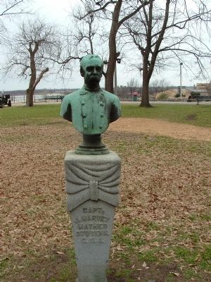 Capt. J. Harvey Mathes Bust. Click for full size. Capt. J. Harvey Mathes Bust image. Click for full size.