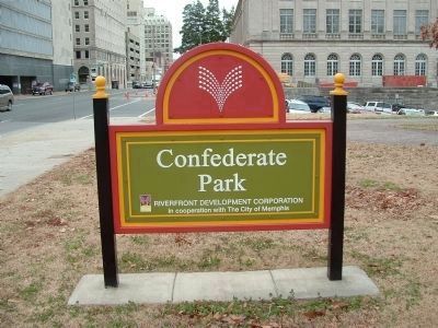 Confederate Park. Click for full size. Confederate Park image. Click for full size.