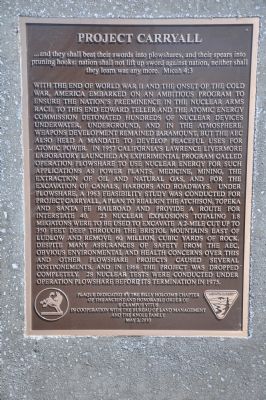 Project Carryall Marker. Click for full size. Project Carryall Marker image. Click for full size.