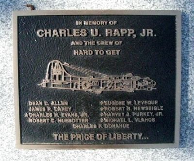 Charles U. Rapp, Jr. Marker image. Click for full size.