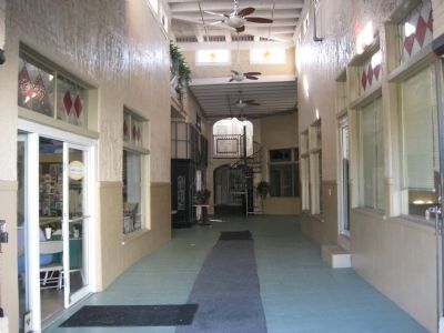 Polk Arcade Interior. Click for full size. Polk Arcade Interior image. Click for full size.
