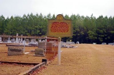 Mount Zion Camp Ground Marker image. Click for full size.
