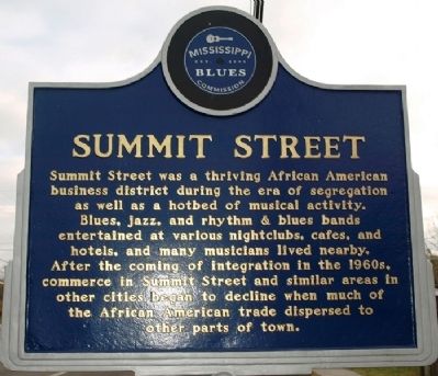 Summit Street Marker image. Click for full size.