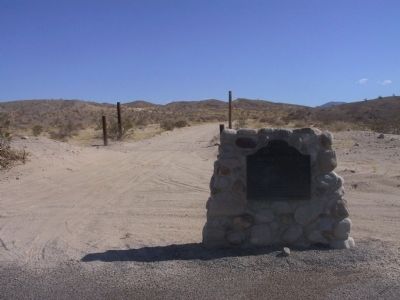 Los Puertecitos Marker. Click for full size. Los Puertecitos Marker image. Click for full size.