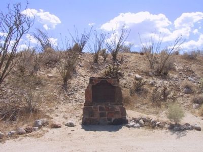 The Anza Trail Marker image. Click for full size.