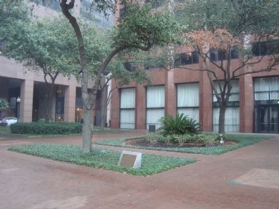 Site of the St. Charles Theaters Marker. Click for full size. Site of the St. Charles Theaters Marker image. Click for full size.