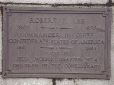 Robert E. Lee Marker image. Click for full size.