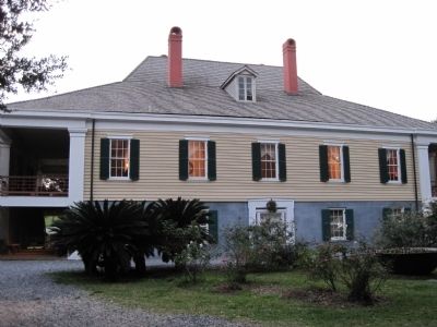 Destrehan Manor House - the back image. Click for full size.
