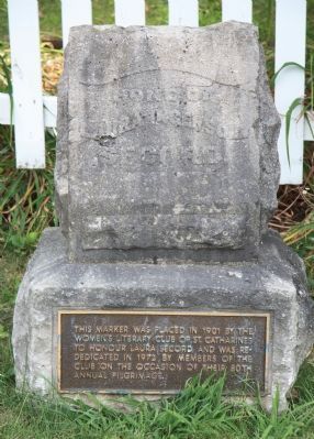Home of Laura Ingersoll Secord Marker. Click for full size. Home of Laura Ingersoll Secord Marker image. Click for full size.