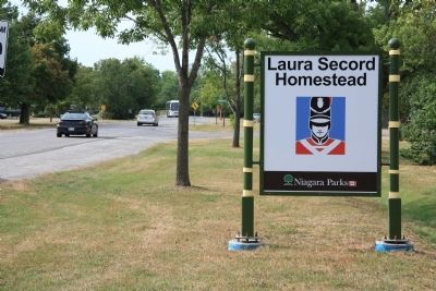 Home of Laura Ingersoll Secord Marker. Click for full size. Home of Laura Ingersoll Secord Marker image. Click for full size.