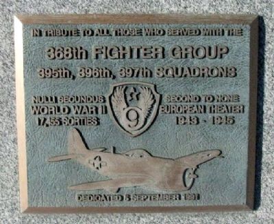 368th Fighter Group Marker image. Click for full size.