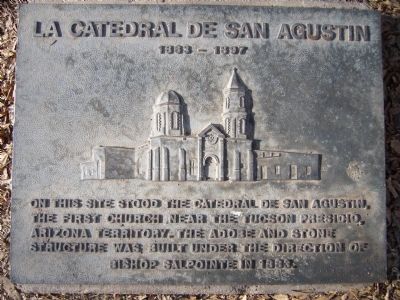 La Catedral de San Agustin Marker image. Click for full size.
