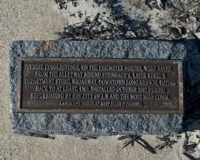 Steinbach's Cobblestones Marker image. Click for full size.