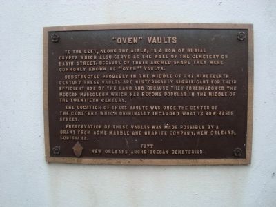 "Oven" Vaults Marker image. Click for full size.