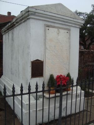 Bernard de Marigny Marker. Click for full size. Bernard de Marigny Marker image. Click for full size.