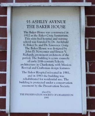 55 Ashley Avenue Marker image. Click for full size.