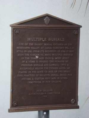 Multiple Burials Marker image. Click for full size.