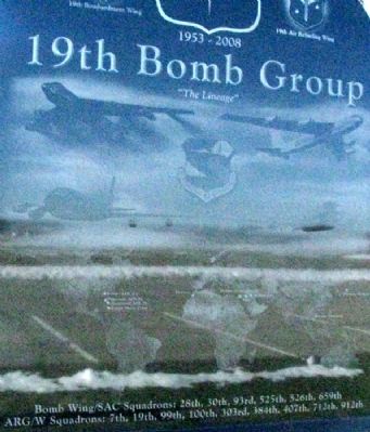 19th Bomb Group Memorial Side B Detail image. Click for full size.