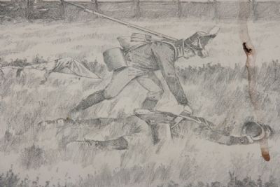 They Fought to the Last Marker (Close-up of Image on Marker) image. Click for full size.