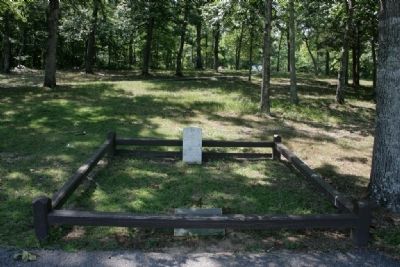 Major Lemuel P. Montgomery Marker and Burial Site image. Click for full size.