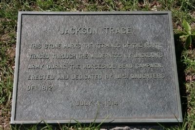 Jackson Trace Marker image. Click for full size.