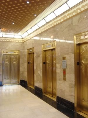 Carbide and Carbon Building Elevators image. Click for full size.