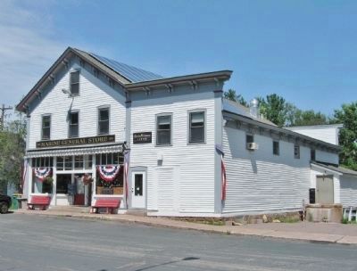 Former Marine Lumber Company Store image. Click for full size.