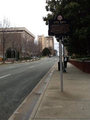 City Hall Marker image. Click for full size.