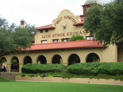 Fort Worth Livestock Exchange Marker image. Click for full size.